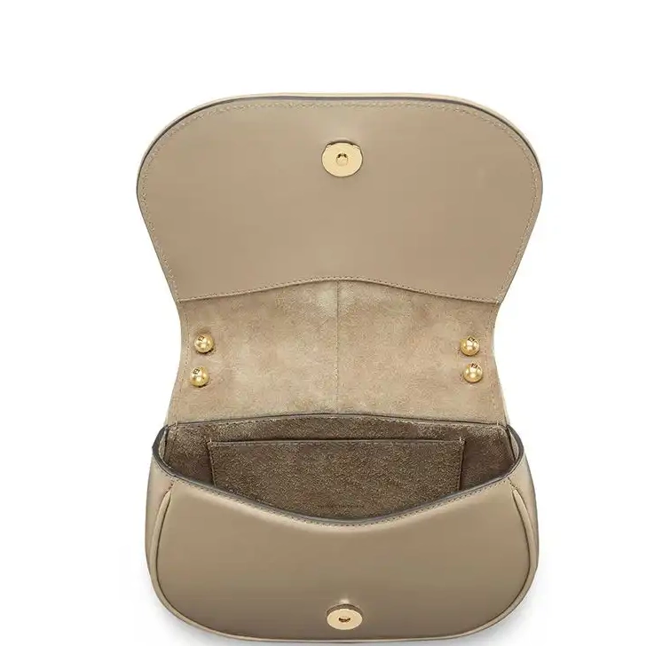 Cheap HOT C'mon Fendi In Calf Leather Bag Grey Mini 0518